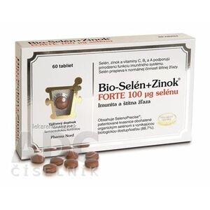 Bio-SELEN+ZINOK FORTE 100 μg selénu tbl 1x60 ks vyobraziť