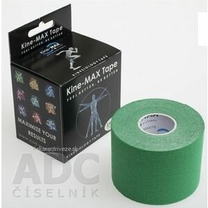 Kine-MAX Classic Kinesiology Tape zelená tejpovacia páska 5cm x 5m, 1x1 ks vyobraziť