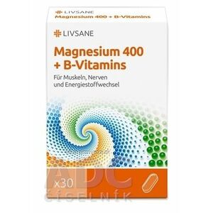 LIVSANE Magnézium 400 + B vitamíny tbl 1x60 ks vyobraziť