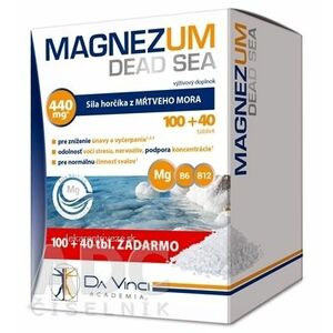 MAGNEZUM DEAD SEA - DA VINCI tbl 100+40 zadarmo (140 ks) vyobraziť