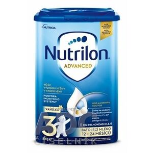 Nutrilon Advanced 3 VANILLA batoľacia mliečna výživa v prášku (12-24 mesiacov) 1x800 g vyobraziť