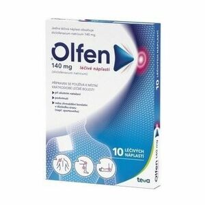 OLFEN 140 mg liečivá náplasť 10 kusov vyobraziť