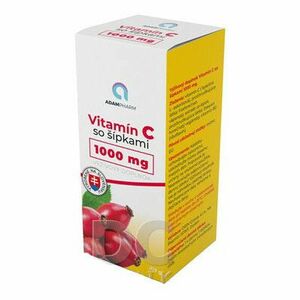 ADAMPharm Vitamín C 1000 mg so šípkami 60 kapsúl vyobraziť