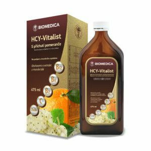 BIOMEDICA HCY-Vitalist nápojový koncentrát s príchuťou pomaranča 475 ml vyobraziť
