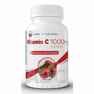 DOBRE ZO SLOVENSKA Vitamín C 1000 mg + šípky 30 tabliet vyobraziť