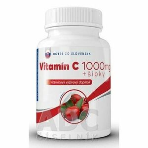 DOBRE ZO SLOVENSKA Vitamín C 1000 mg + šípky 100 tabliet vyobraziť