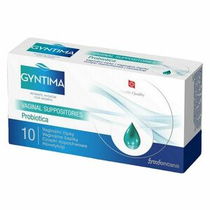 GYNTIMA Probiotica 10 vaginálnych čapíkov vyobraziť