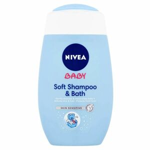 NIVEA Baby šampón a pena do kúpeľa 2v1 200 ml vyobraziť
