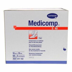Kompres Medicomp nester.10x10cm/100ks 4218251 vyobraziť