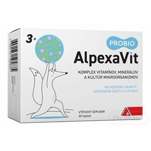 AlpexaVit Probio Komplex vitamínov, minerálov a kultúr mikroorganizmov vyobraziť
