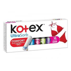 KOTEX tampóny Ultra Sorb Super 16 ks vyobraziť