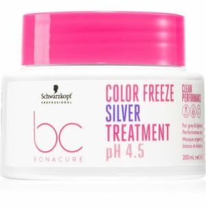 Schwarzkopf Professional BC Bonacure Color Freeze Silver maska neutralizujúci žlté tóny 200 ml vyobraziť