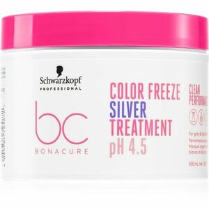 Schwarzkopf Professional BC Bonacure Color Freeze Silver maska neutralizujúci žlté tóny 500 ml vyobraziť