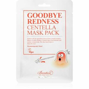 Benton Goodbye Redness Centella upokojujúca plátienková maska pre problematickú pleť, akné 10 ks vyobraziť