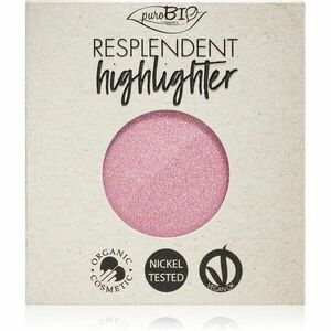 puroBIO Cosmetics Resplendent Highlighter krémový rozjasňovač náhradná náplň odtieň 02 Pink 9 g vyobraziť