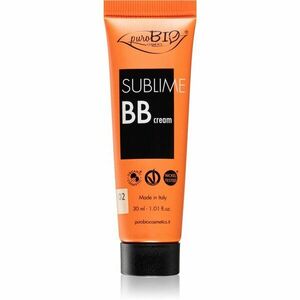 puroBIO Cosmetics Sublime BB Cream hydratačný BB krém odtieň 02 30 ml vyobraziť
