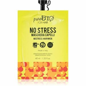 puroBIO Cosmetics No Stress revitalizačná maska na vlasy 40 ml vyobraziť