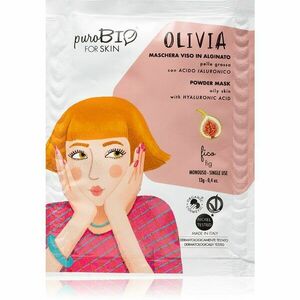 puroBIO Cosmetics Olivia Fig zlupovacia maska v prášku 13 g vyobraziť