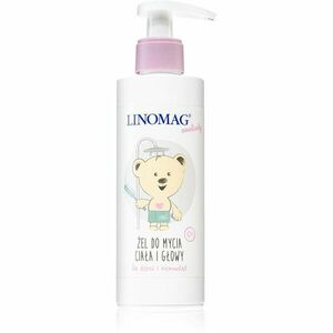 Linomag Emolienty Shampoo & Shower Gel sprchový gél a šampón 2 v 1 pre deti od narodenia 200 ml vyobraziť