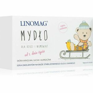 Linomag Soap for children and babies tuhé mydlo pre deti od narodenia 100 g vyobraziť