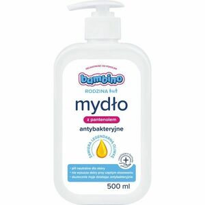 Bambino Family Antibacterial Soap čistiace tekuté mydlo na ruky Antibacterial 500 ml vyobraziť