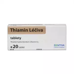 Thiamin Léčiva tbl 50 mg 20 ks vyobraziť