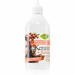 Bione Cosmetics Keratin + Kofein sérum pre rast vlasov a posilnenie od korienkov 215 ml vyobraziť