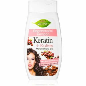 Bione Cosmetics Keratin + Kofein regeneračný šampón 260 ml vyobraziť