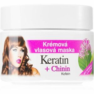 Bione Cosmetics Keratin + Chinin krémová maska na vlasy 260 ml vyobraziť