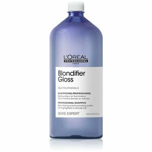 L’Oréal Professionnel Serie Expert Blondifier skrášľujúci a regeneračný šampón pre zosvetlené, melírované studené blond vlasy 1500 ml vyobraziť