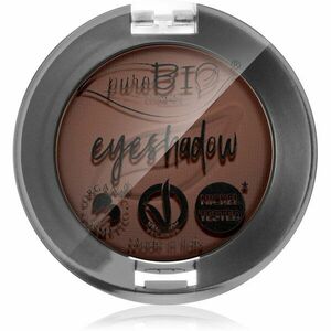 puroBIO Cosmetics Compact Eyeshadows očné tiene odtieň 03 Brown 2, 5 g vyobraziť