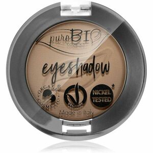 puroBIO Cosmetics Compact Eyeshadows očné tiene odtieň 02 Dove Gray 2, 5 g vyobraziť