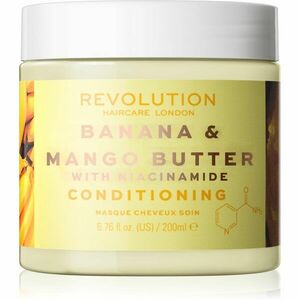 Revolution Haircare Hair Mask Banana & Mango Butter intenzívna ošetrujúca maska na vlasy 200 ml vyobraziť