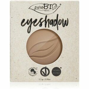 puroBIO Cosmetics Compact Eyeshadows očné tiene náhradná náplň odtieň 02 Dove Gray 2, 5 g vyobraziť
