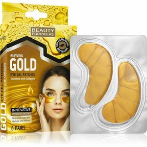 Beauty Formulas Gold hydrogélová maska na očné okolie s kolagénom 6 ks vyobraziť