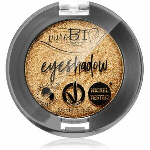 puroBIO Cosmetics Compact Eyeshadows očné tiene odtieň 24 Gold 2, 5 g vyobraziť