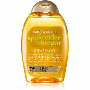 OGX Apple Cider Vinegar čistiaci šampón na lesk a hebkosť vlasov 385 ml vyobraziť