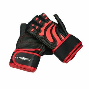 Gymbeam fitness rukavice arnold l červená vyobraziť