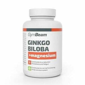 Gymbeam ginkgo biloba + magnezium 90cps vyobraziť