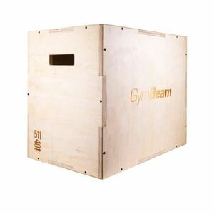 Gymbeam plyometricka bedna plyobox wood vyobraziť