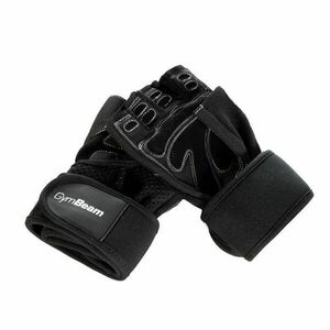 Gymbeam fitness rukavice wrap black xxl čierna vyobraziť