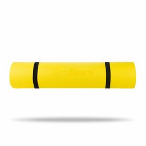 Gymbeam podložka yoga mat dual grey/yellow vyobraziť