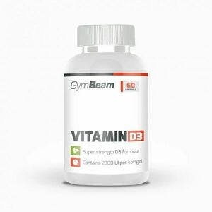 Gymbeam vitamin d3 2000 iu bez prichute 120cps vyobraziť