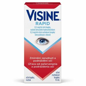 VISINE RAPID 0, 5 mg/ml očné roztokové kvapky 15 ml vyobraziť
