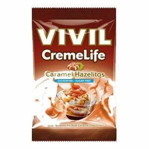 VIVIL Creme life karamel + lieskový oriešok cukríky 110 g vyobraziť