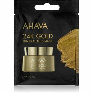 Ahava Mineral Mud 24K Gold minerálna bahenná maska s 24karátovým zlatom 6 ml vyobraziť