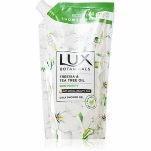 Lux Eco-Refill Freesia & Tea Tree Oil jemný sprchový gel náhradná náplň 500 ml vyobraziť