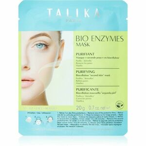 Talika Bio Enzymes Mask Purifying plátenná maska s čistiacim a osviežujúcim účinkom 20 g vyobraziť