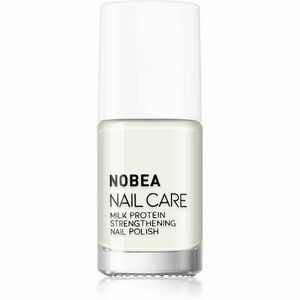 NOBEA Nail Care Milk Protein Strengthening Nail Polish posilňujúci lak na nechty 6 ml vyobraziť