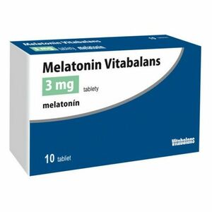 MELATONIN Vitabalans 3 mg 10 tabliet vyobraziť